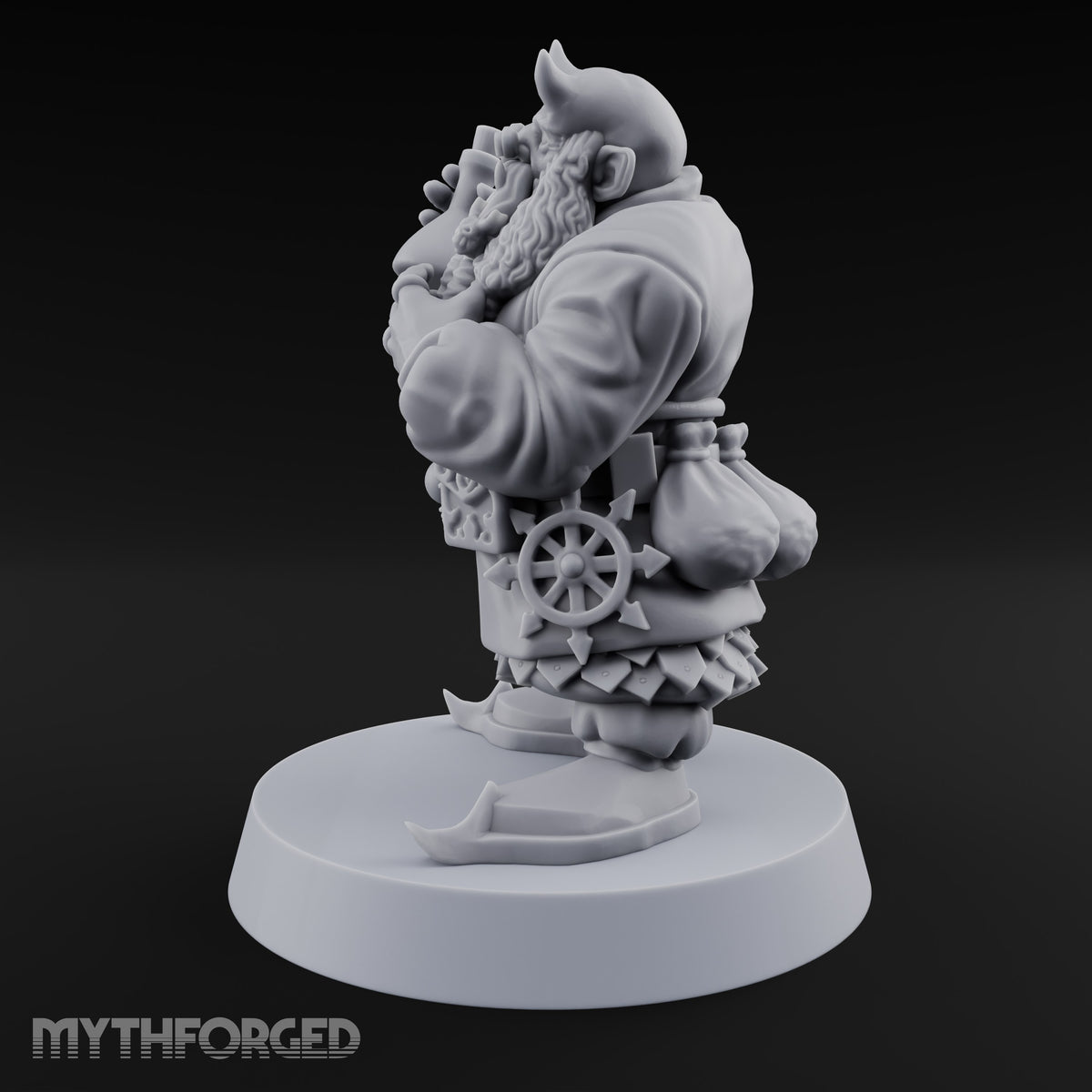 Brimstone Bazaar Regulars Tiefling Merchant B