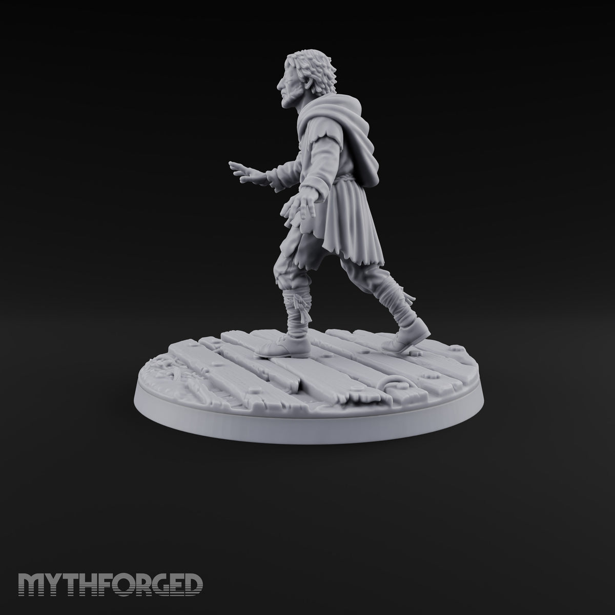 Succumbing to the Change Human Mutant G Miniature for Dungeons and Dragons, Pathfinder or other TTRPGs