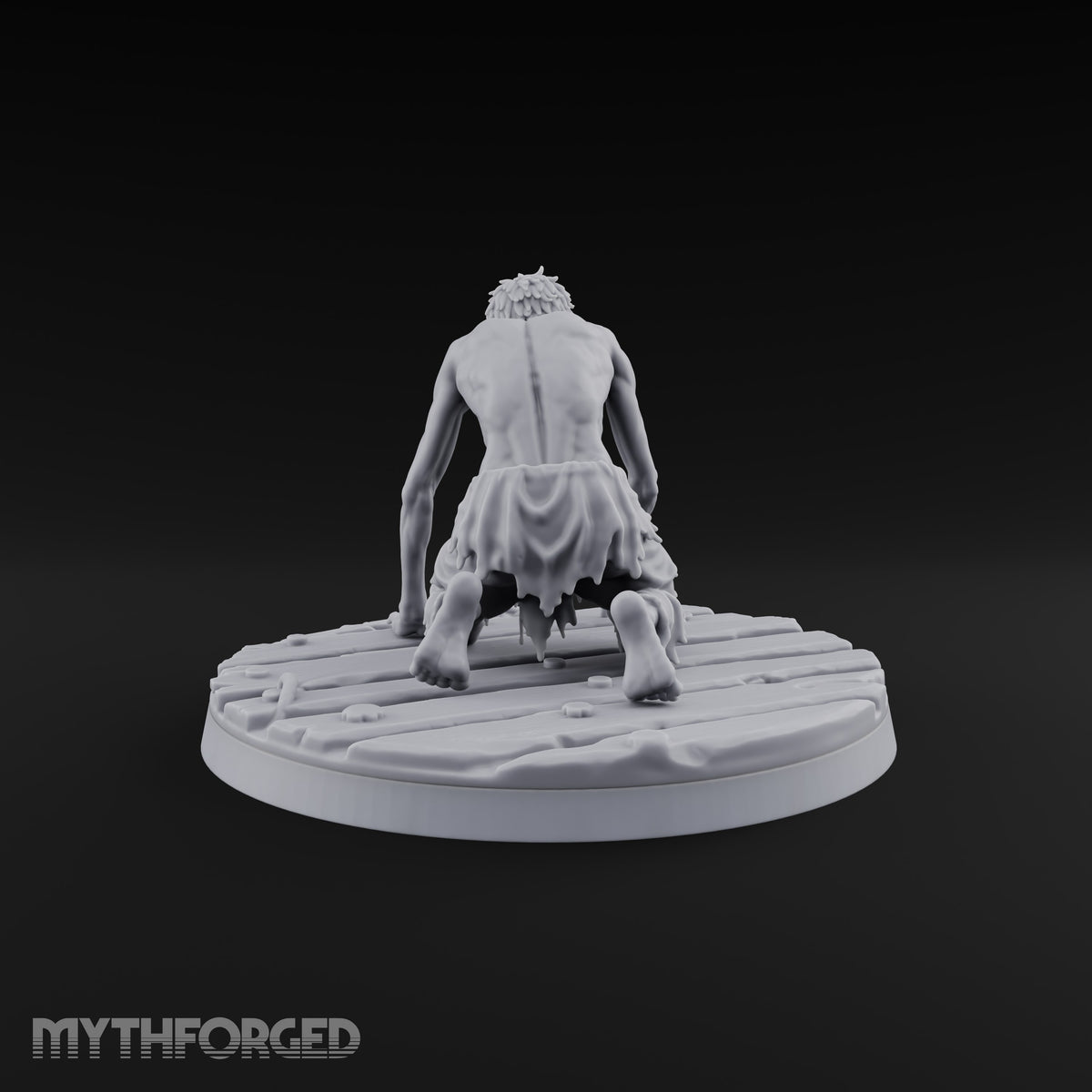 Heeding the Water Human Cultist A Miniature for Dungeons and Dragons, Pathfinder or other TTRPGs