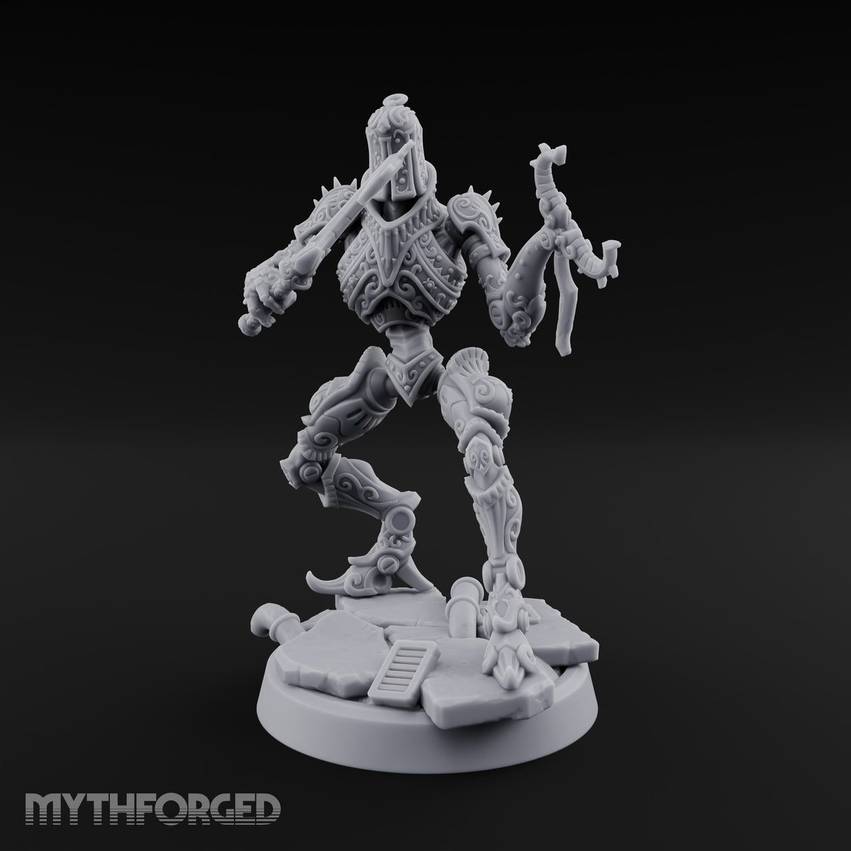 Strings Cut, Still Swinging Warforged Marionette Automaton A