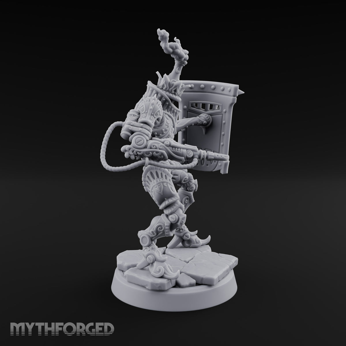 Strings Cut, Still Swinging Warforged Marionette Automaton C