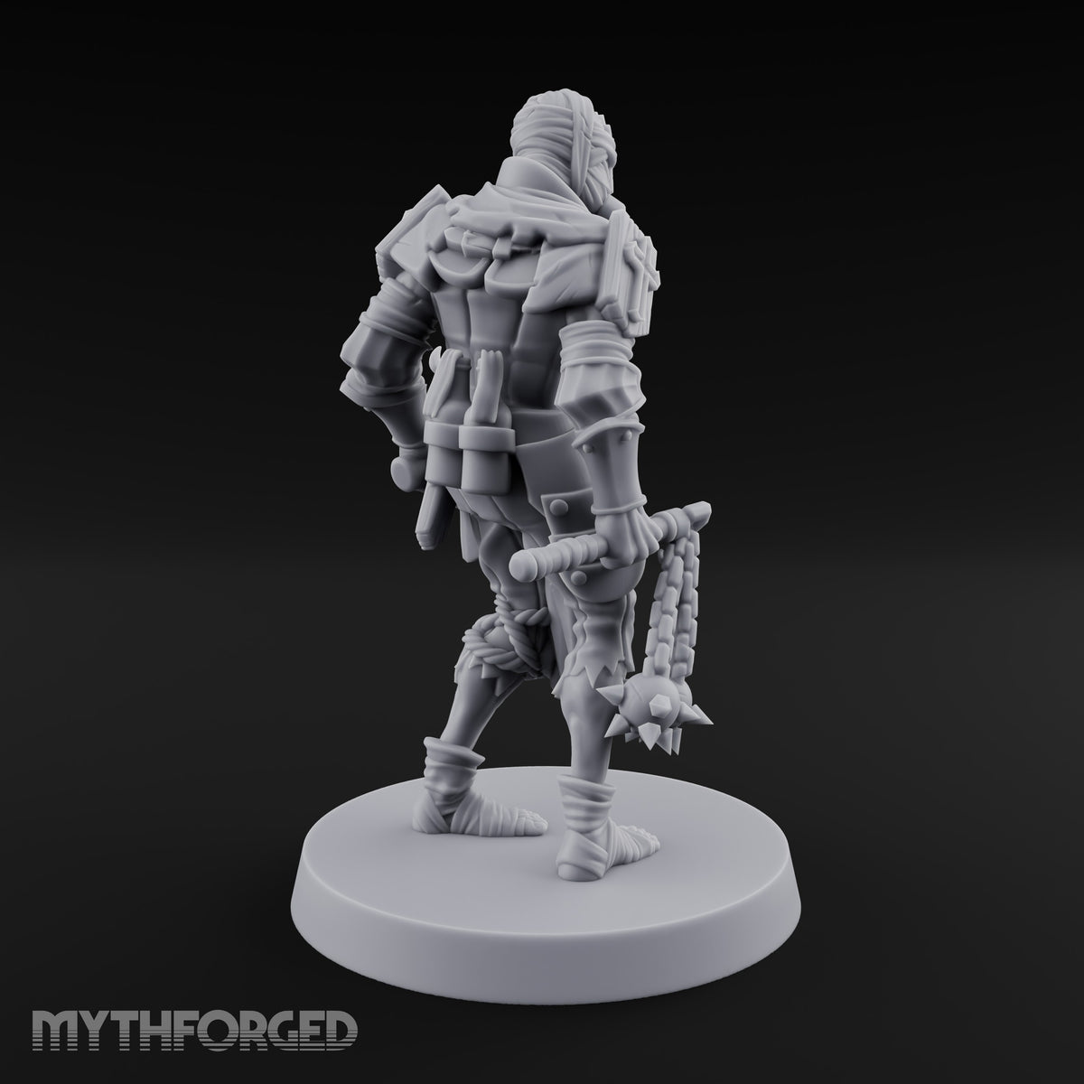 Flame in Hand Human Zealot Miniature for Dungeons and Dragons, Pathfinder or other TTRPGs