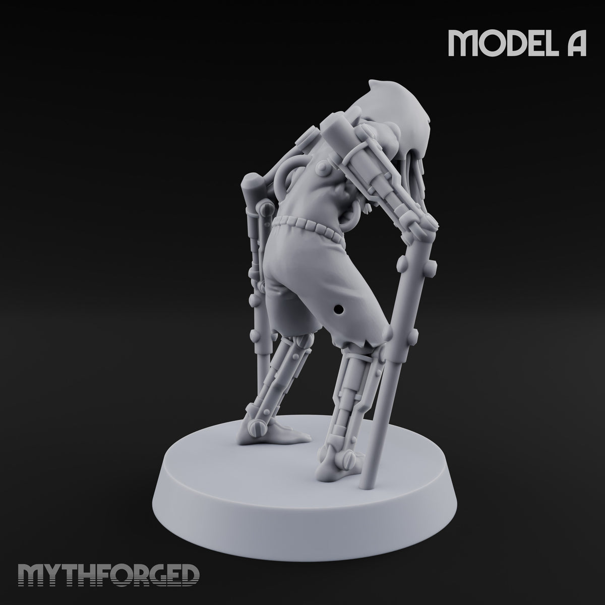 Mechanically Limbed Cyborg Stalker Model A A gallery 4