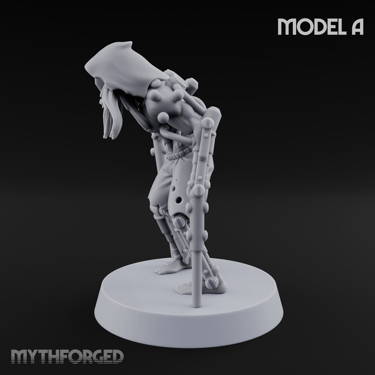 Mechanically Limbed Cyborg Stalker Model A A gallery 7