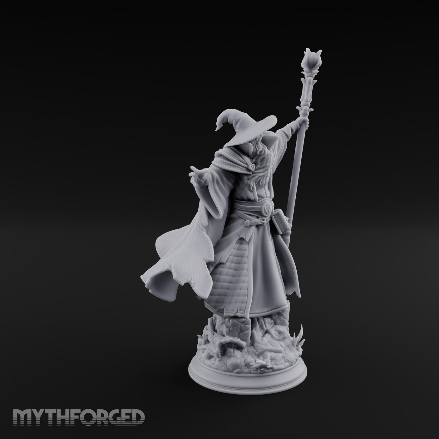 Weaving a Spell Human Wizard — Plain