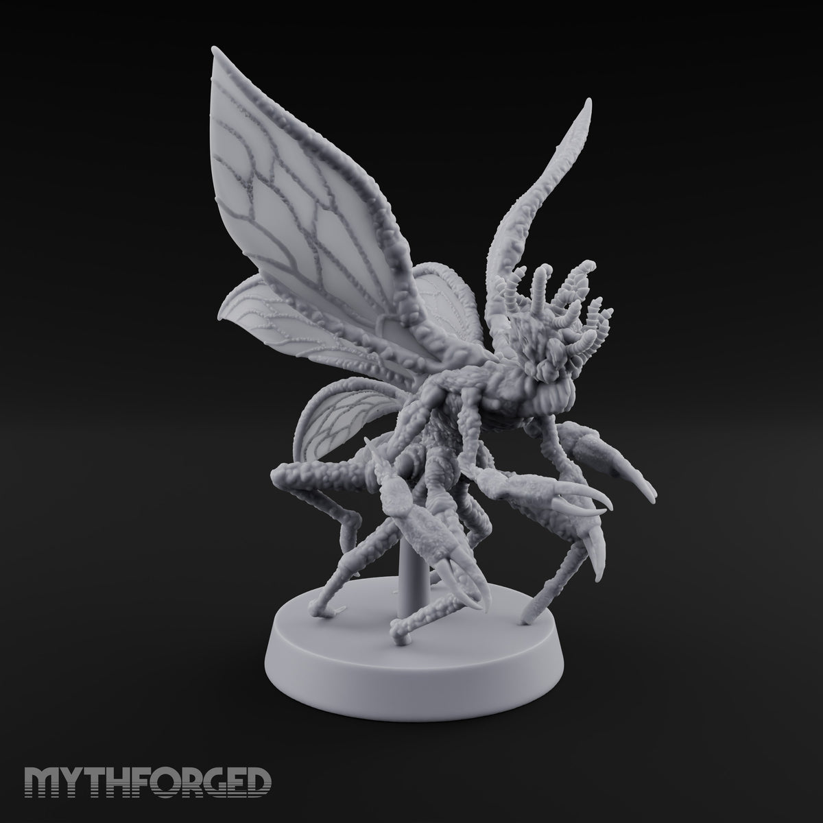 Collecting Brains Over Vermont Mi-Go Winged Horror