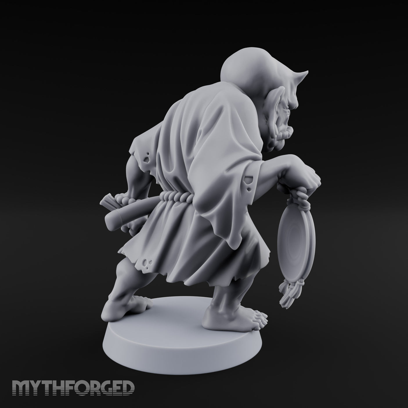 Mirror Dangling Ginkgo Spirit Miniature for Dungeons and Dragons, Pathfinder or other TTRPGs