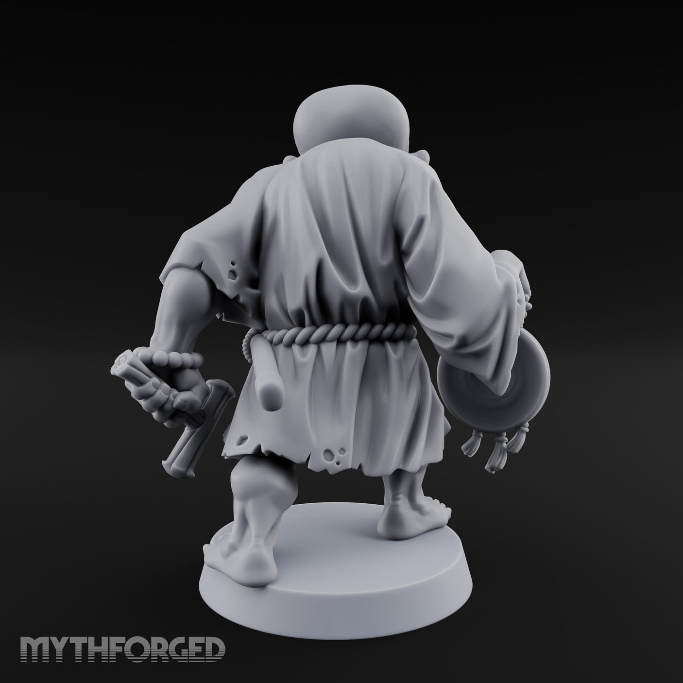 Mirror Dangling Ginkgo Spirit Miniature for Dungeons and Dragons, Pathfinder or other TTRPGs