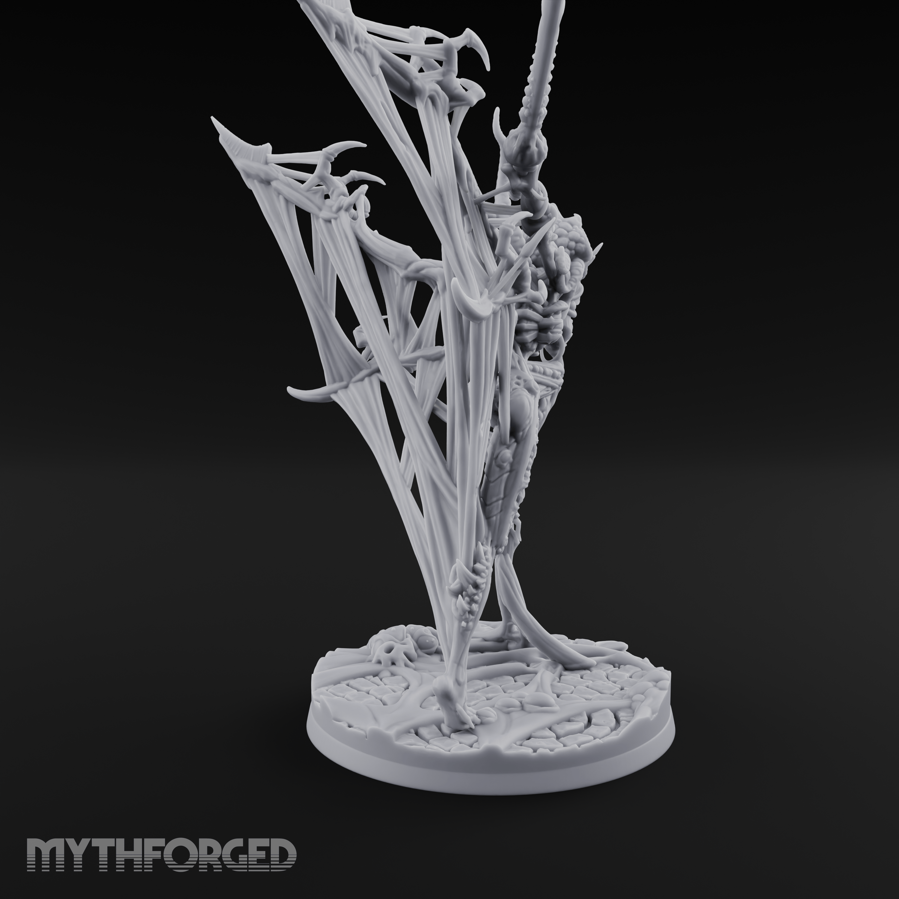 Wings Spread Menacing Phase Spider Matriarch