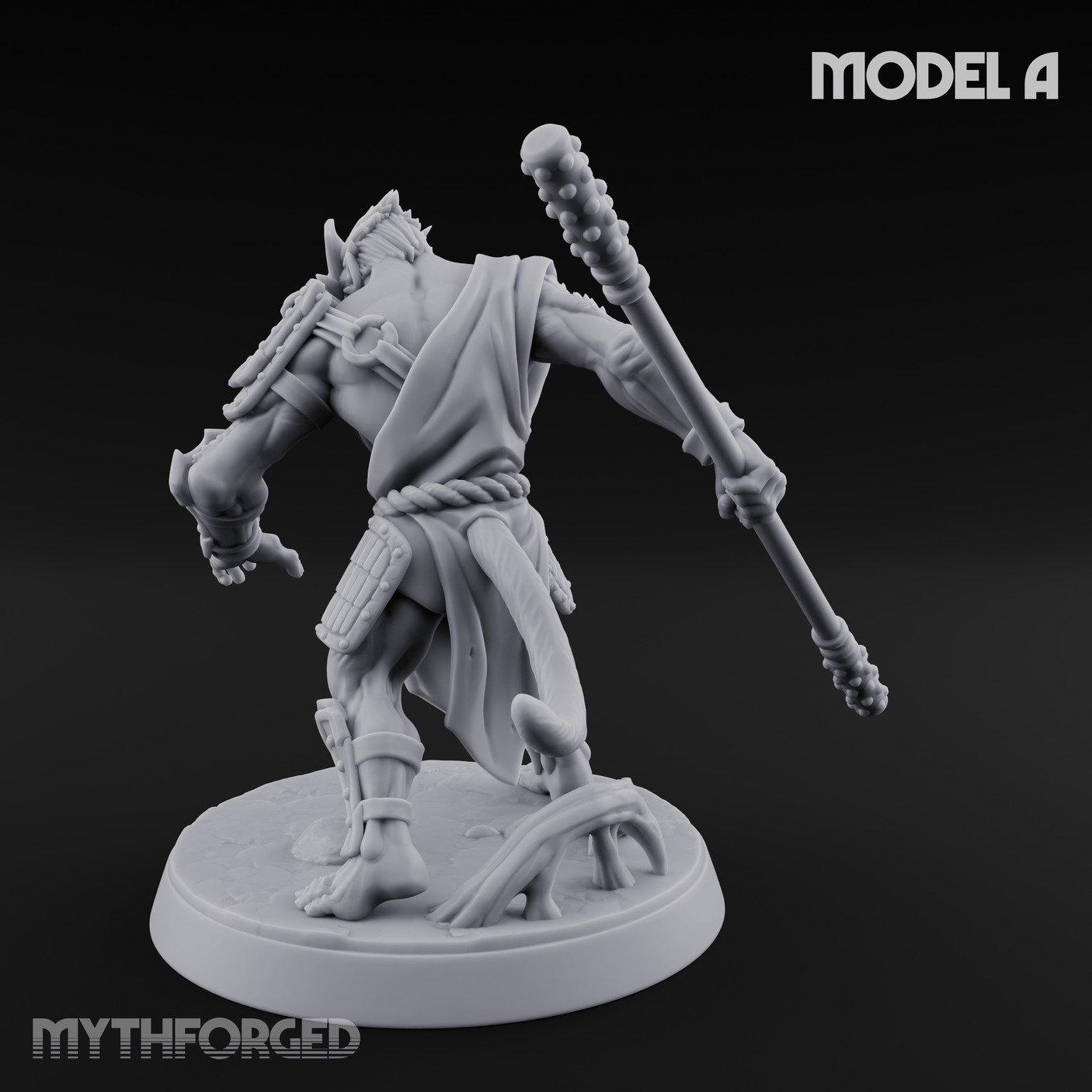 Shouldering The Blade Hadozee Warriors A Miniature for Dungeons and Dragons, Pathfinder or other TTRPGs