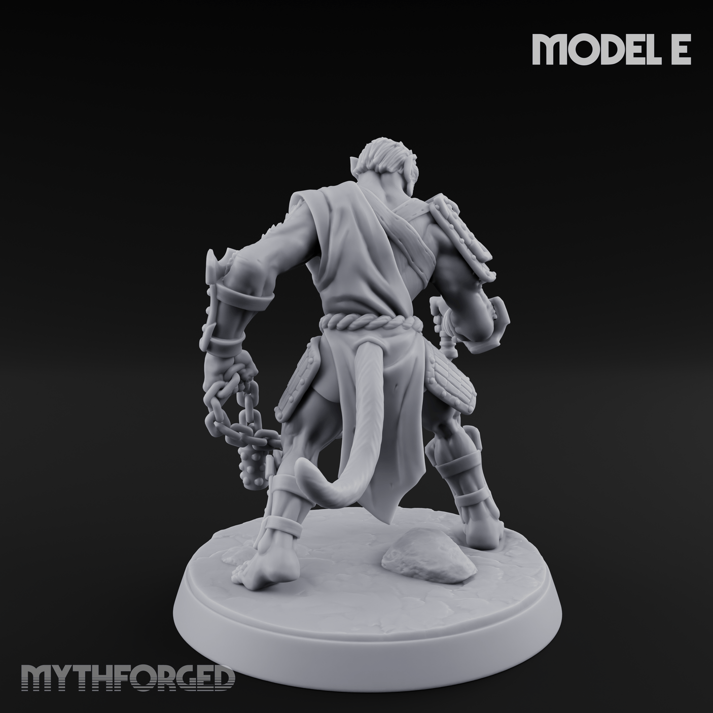 Shouldering The Blade Hadozee Warriors E Miniature for Dungeons and Dragons, Pathfinder or other TTRPGs