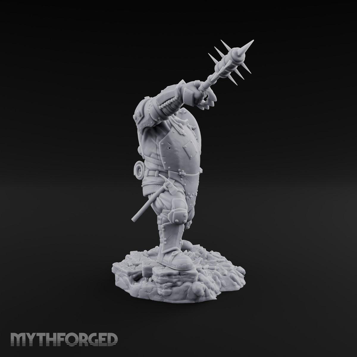 Breathing Rubble, Holding Ground Human Iron Guard Soldiers — A · No FX