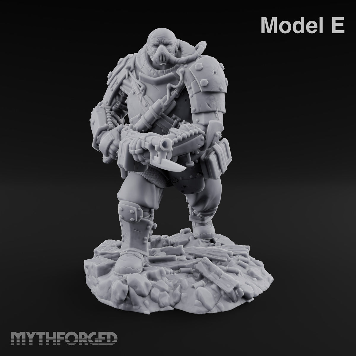 Breathing Rubble, Holding Ground Human Iron Guard Soldiers — E · No FX
