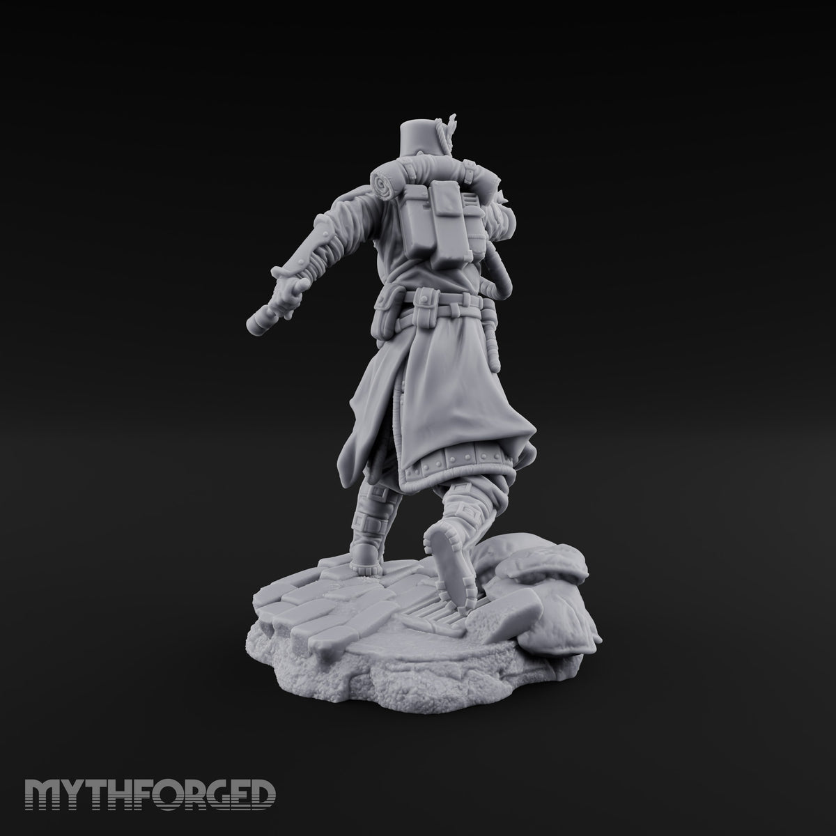 Orders Muffled, Obeyed Anyway Human Gas-Masked Light Infantry Soldier E — FX