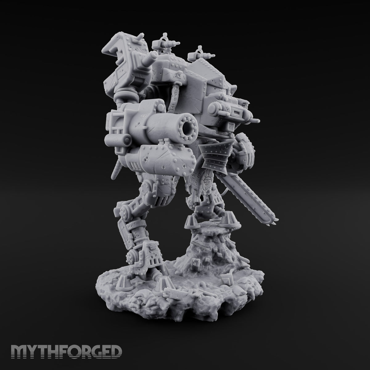 Pick Your Arms, Pick Your Funeral Warforged Heavy War Walker A — No FX