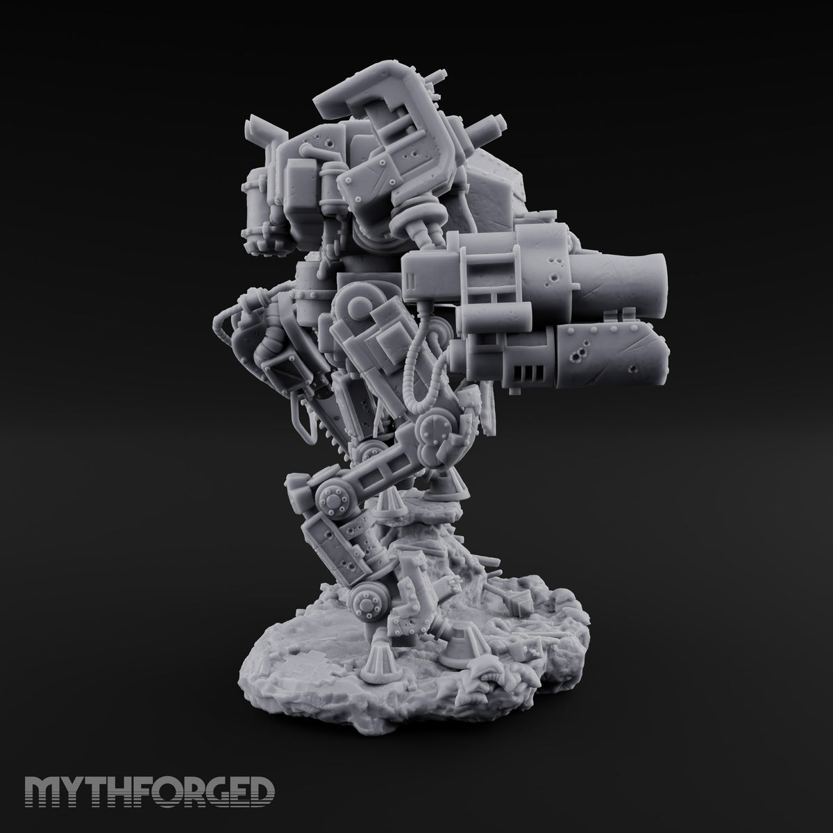 Pick Your Arms, Pick Your Funeral Warforged Heavy War Walker A — No FX