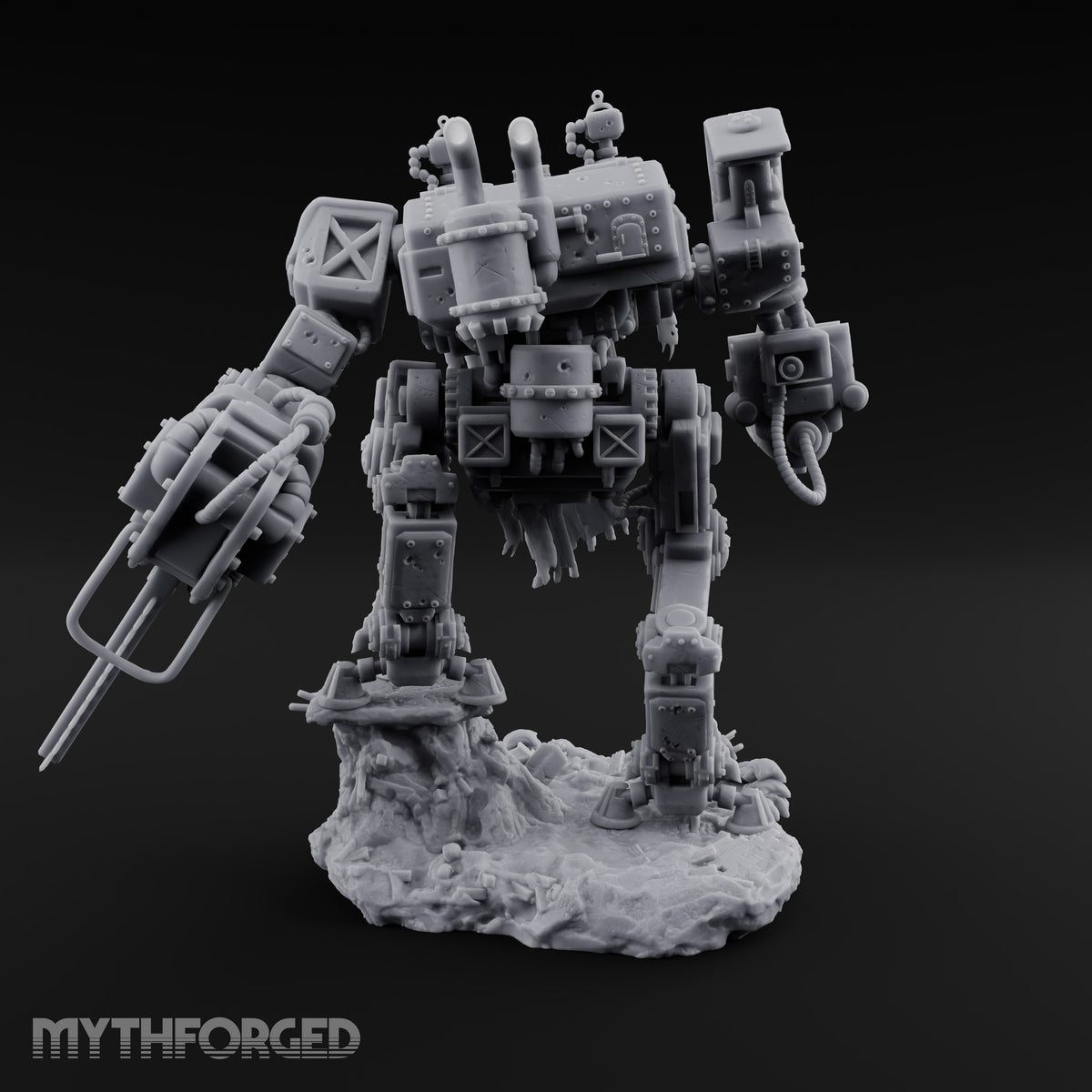 Pick Your Arms, Pick Your Funeral Warforged Heavy War Walker A — No FX
