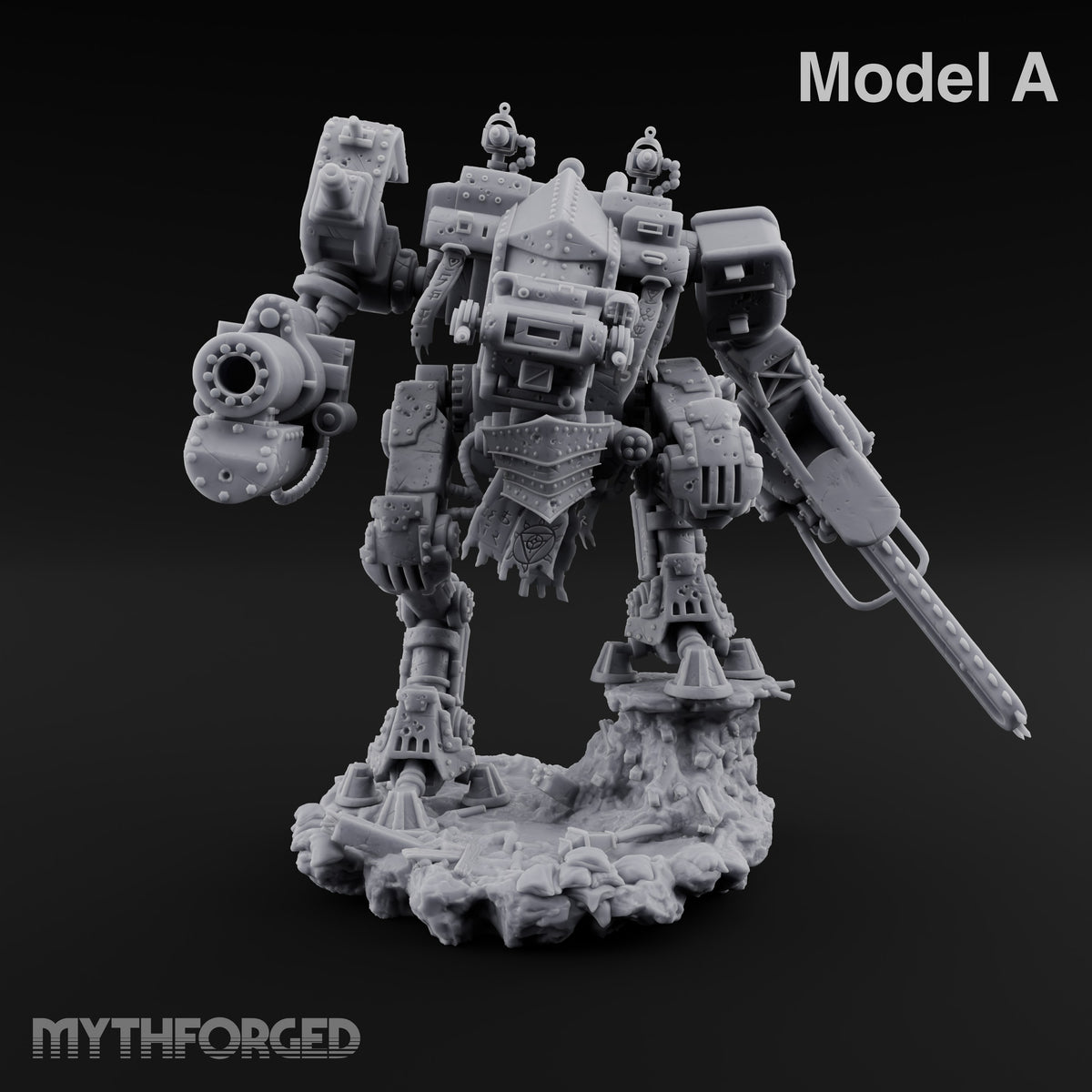 Pick Your Arms, Pick Your Funeral Warforged Heavy War Walker A — No FX