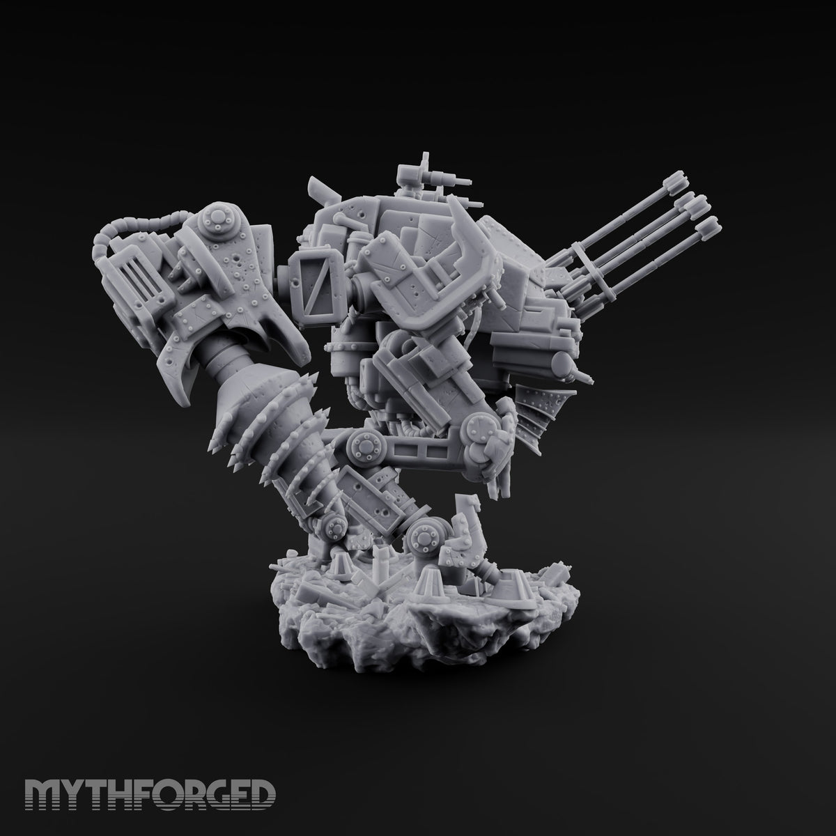 Pick Your Arms, Pick Your Funeral Warforged Heavy War Walker C — No FX