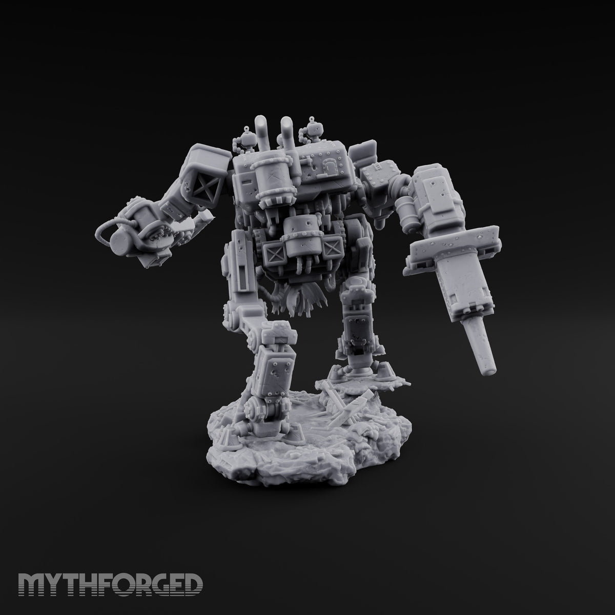 Pick Your Arms, Pick Your Funeral Warforged Heavy War Walker D