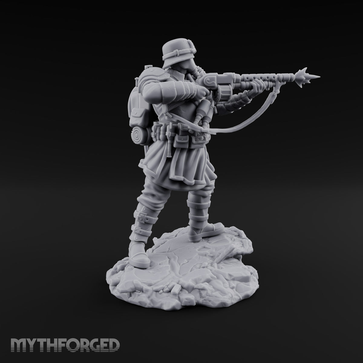 Breathing Through Brass Hoses Human Gas-Masked Shocktroopers — A · FX
