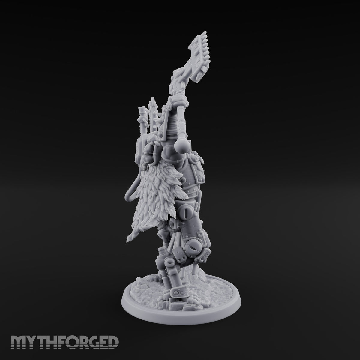Thunder in Both Fists Space Orc Warlord — 1