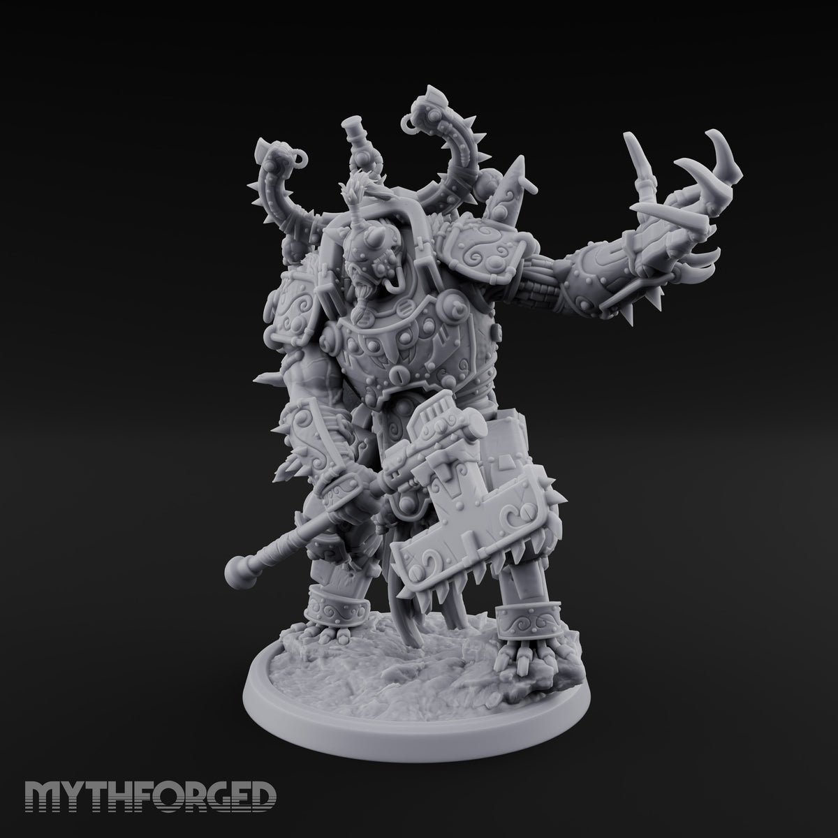 Thunder in Both Fists Space Orc Warlord — 2