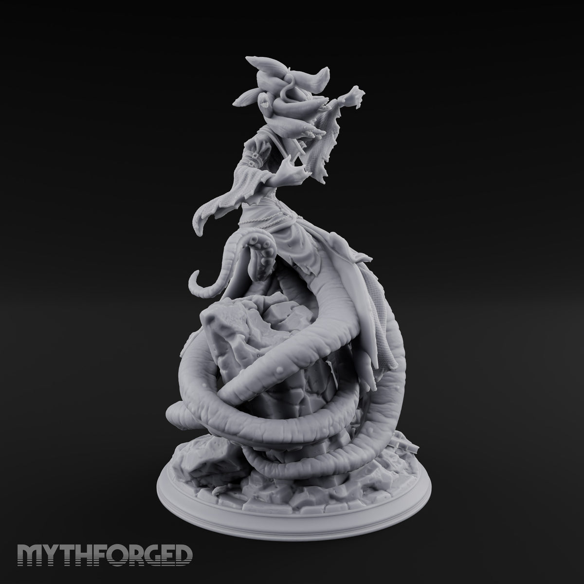 Unmoved by Applause Medusa Eel-Haired Sorceress