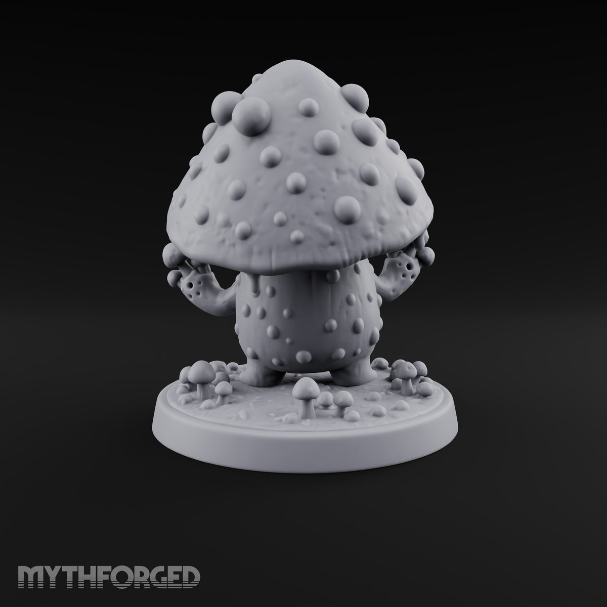 Trespassers Feed the Colony Myconid Guardian