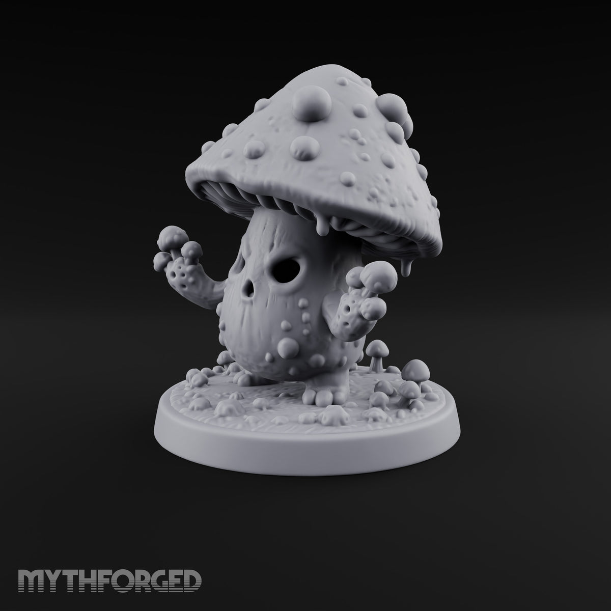 Trespassers Feed the Colony Myconid Guardian