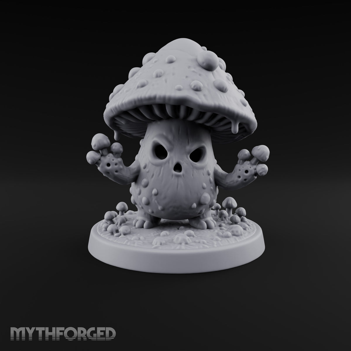 Trespassers Feed the Colony Myconid Guardian