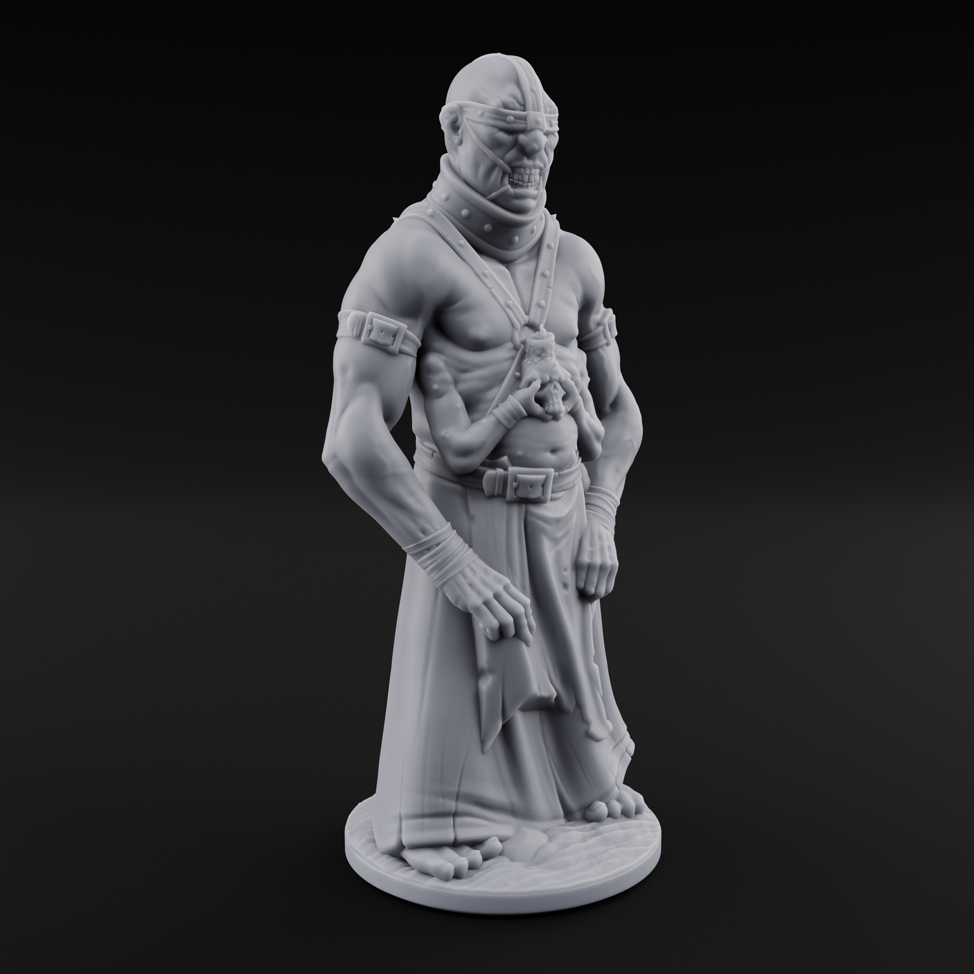 Too Many Arms Human Mutant Miniature for Dungeons and Dragons, Pathfinder or other TTRPGs
