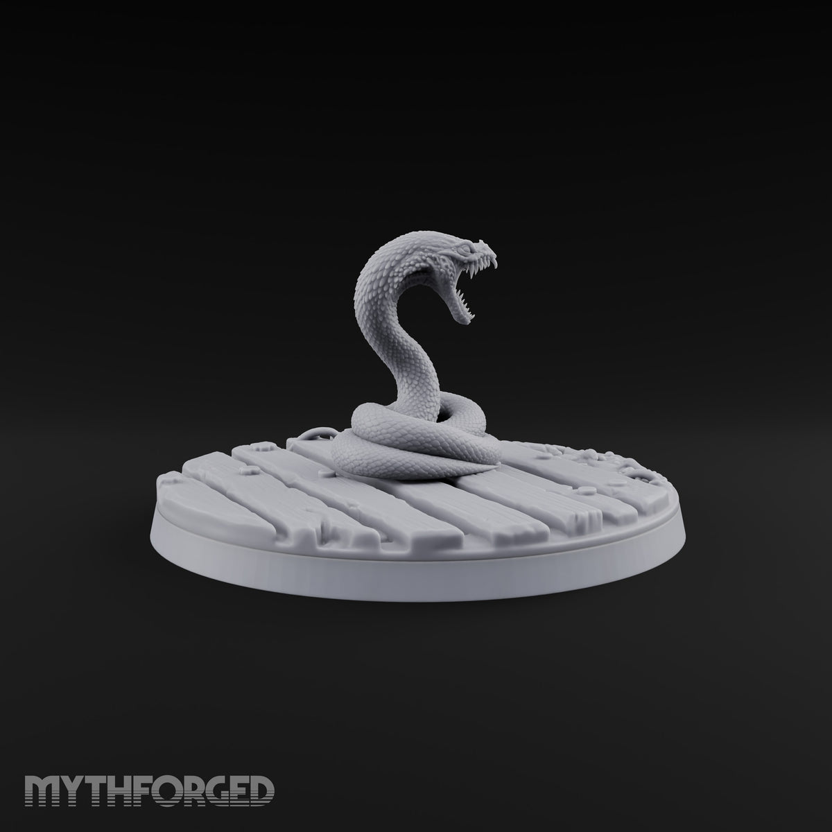 Lurking in the Mire Swamp Monster I Miniature for Dungeons and Dragons, Pathfinder or other TTRPGs