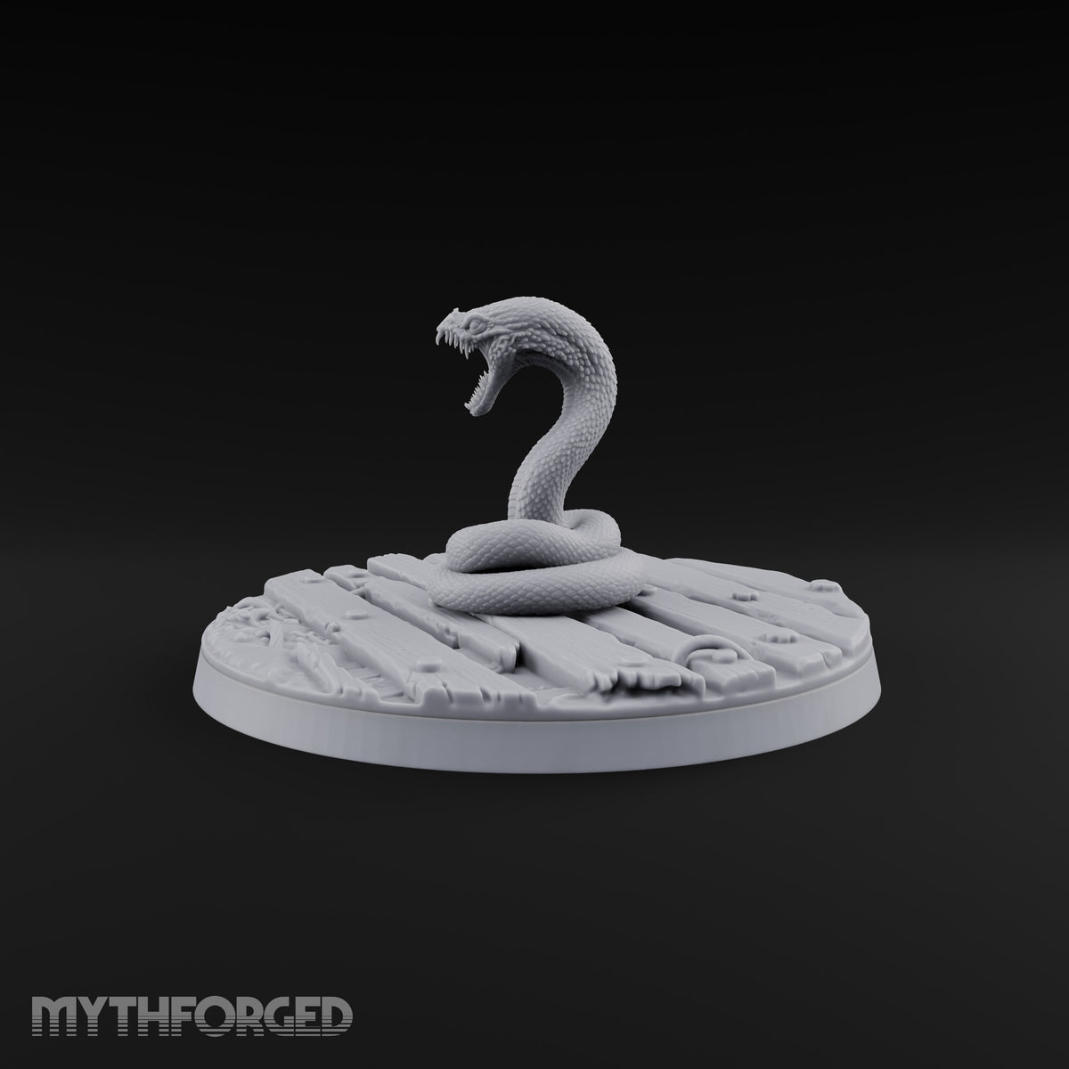 Lurking in the Mire Swamp Monster I Miniature for Dungeons and Dragons, Pathfinder or other TTRPGs