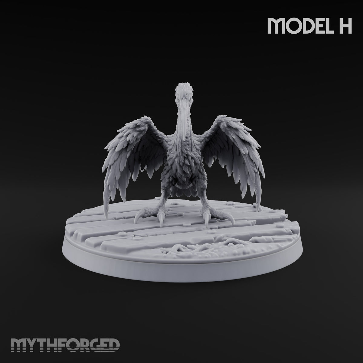 Lurking in the Mire Swamp Monster H Miniature for Dungeons and Dragons, Pathfinder or other TTRPGs