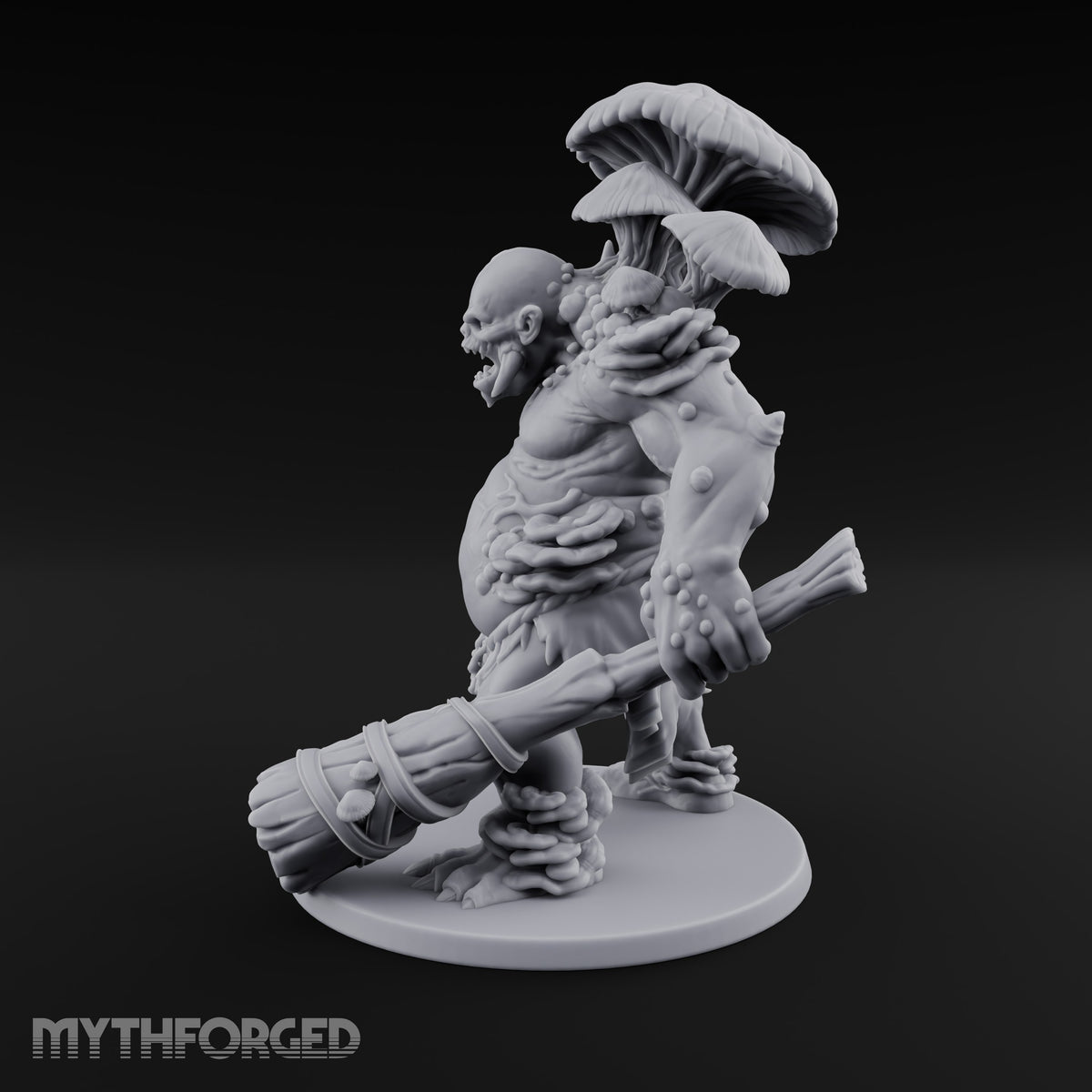 Spore Season Came Early Troll Club Brute