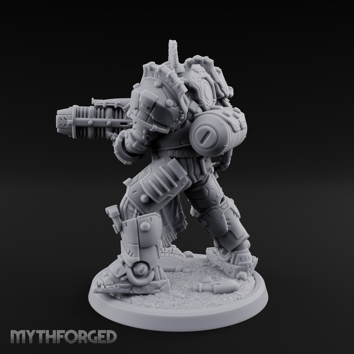 Armed to Overwhelm Human Heavy Gunner A