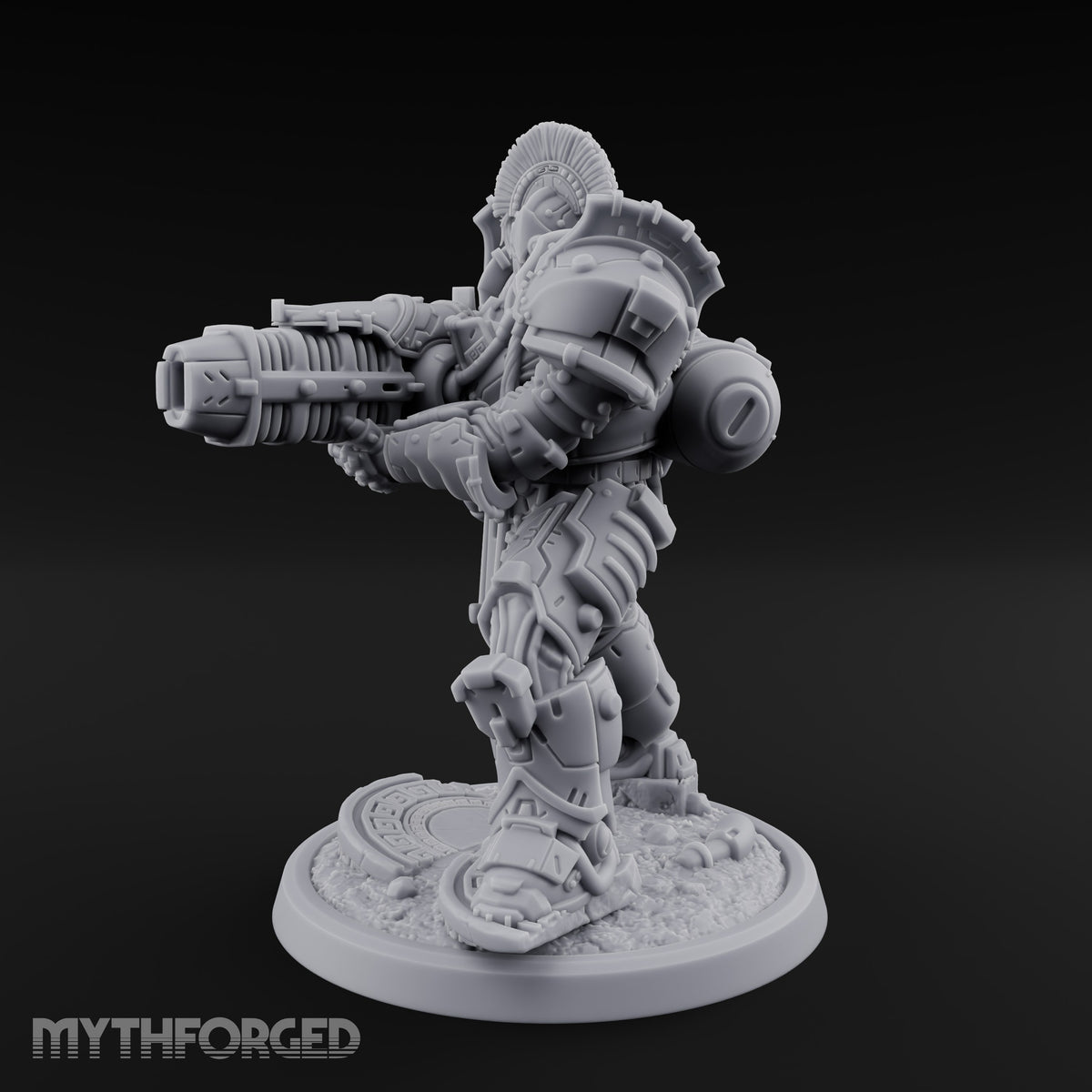Armed to Overwhelm Human Heavy Gunner A