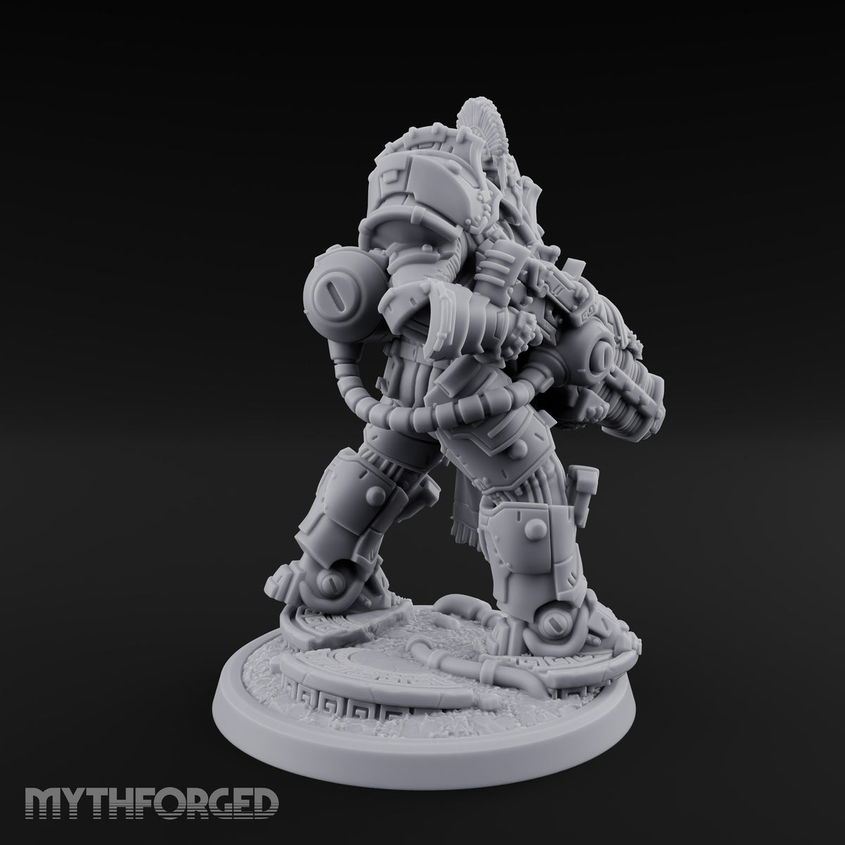 Armed to Overwhelm Human Heavy Gunner C