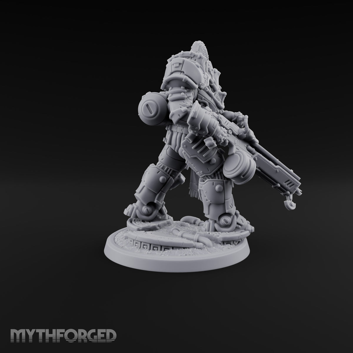 Armed to Overwhelm Human Heavy Gunner D