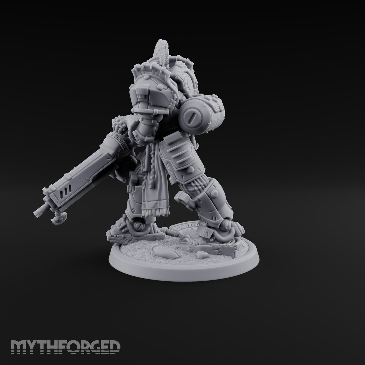Armed to Overwhelm Human Heavy Gunner D