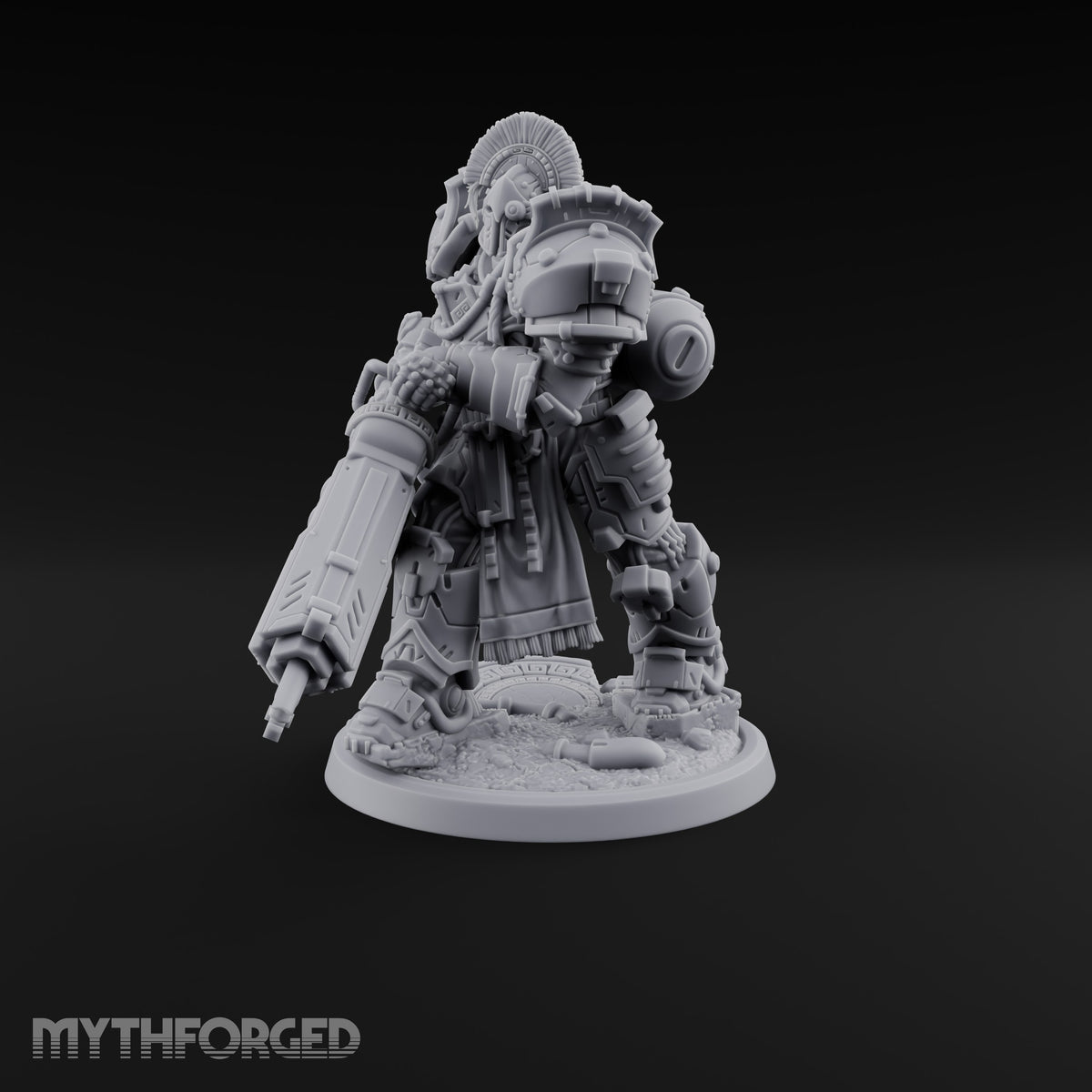 Armed to Overwhelm Human Heavy Gunner D