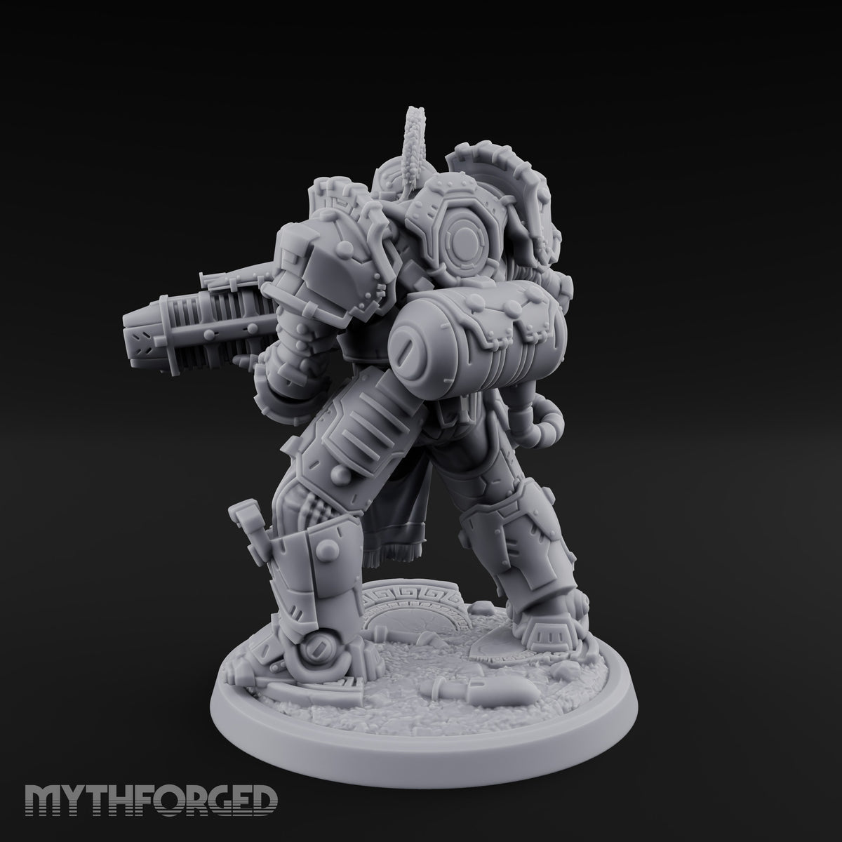 Armed to Overwhelm Human Heavy Gunner E