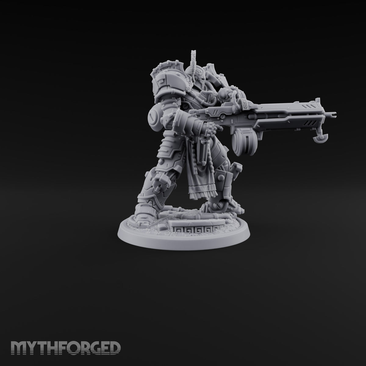 Armed to Overwhelm Human Heavy Gunner F