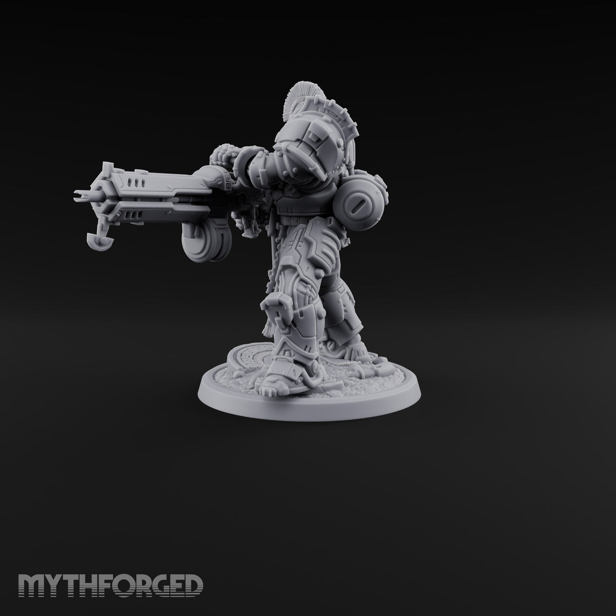 Armed to Overwhelm Human Heavy Gunner F