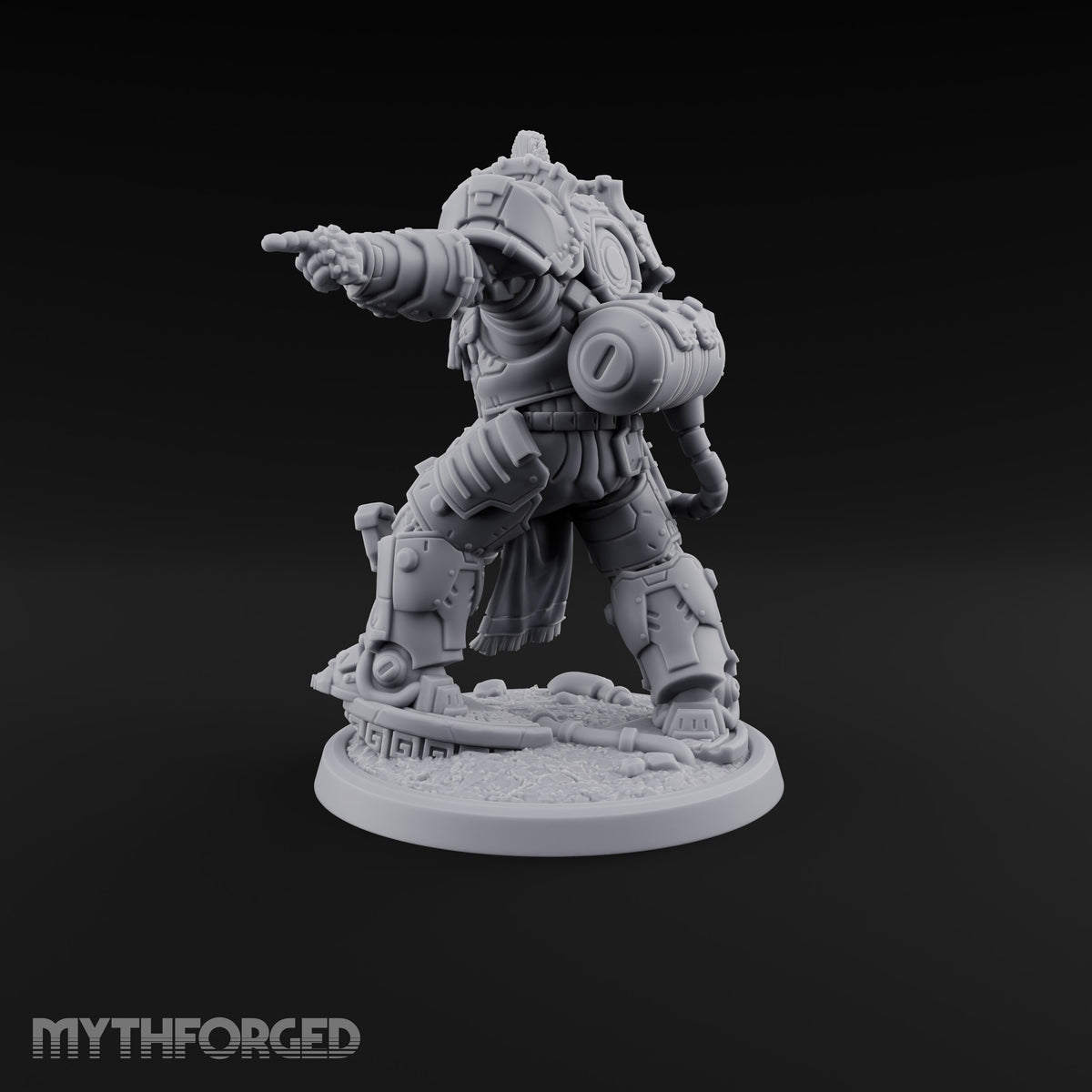 Armed to Overwhelm Human Heavy Gunner G
