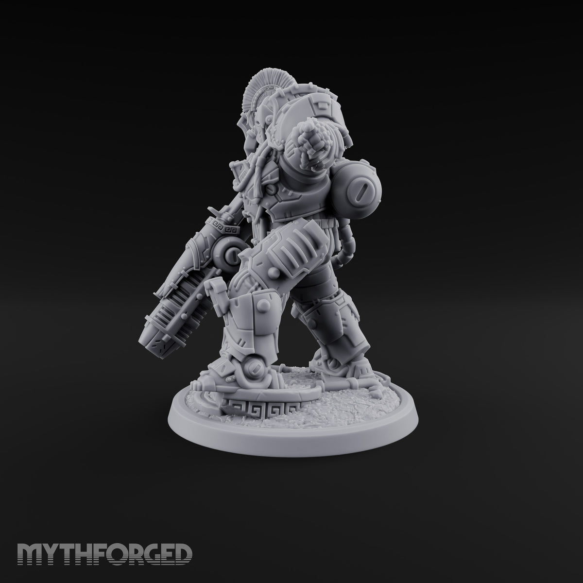 Armed to Overwhelm Human Heavy Gunner G