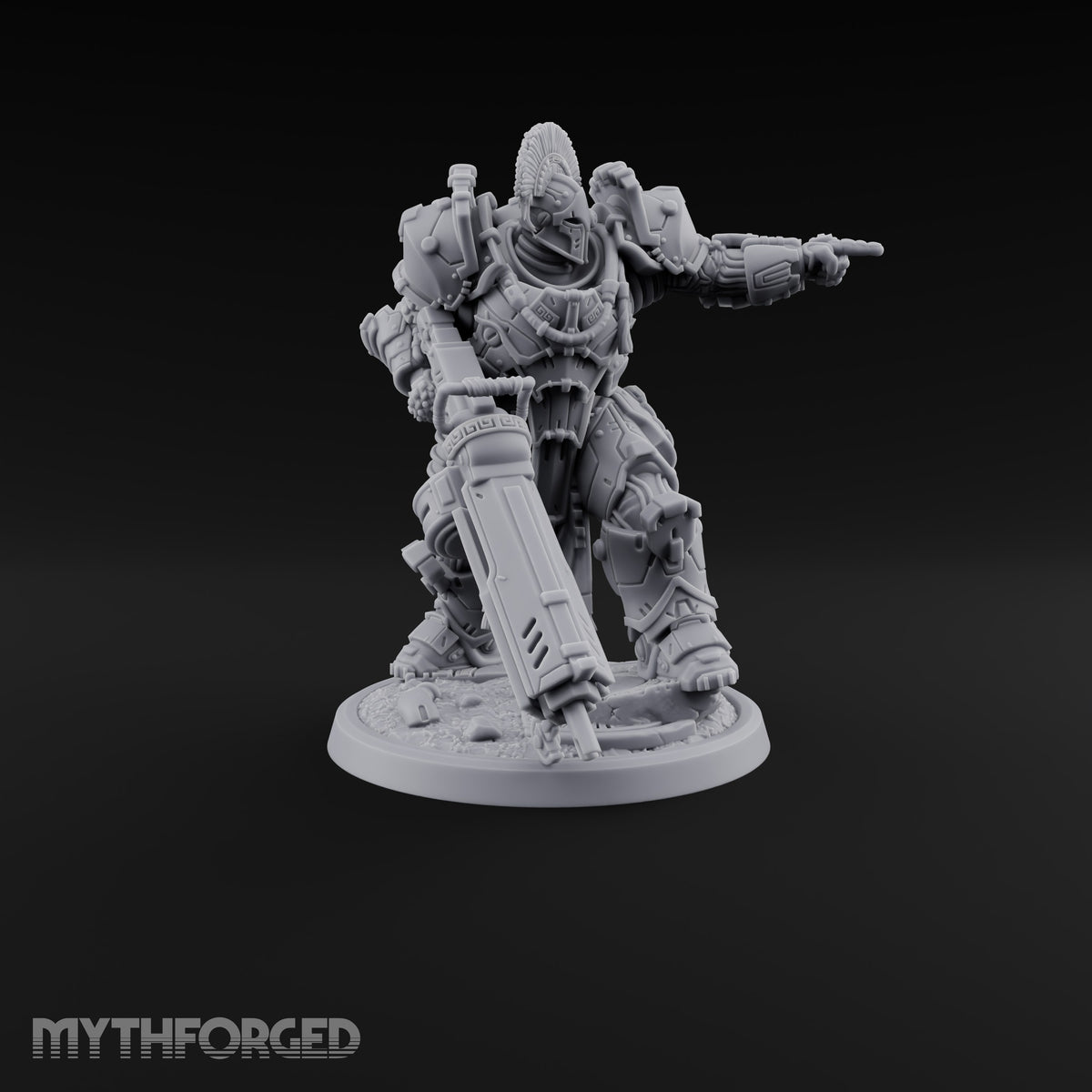 Armed to Overwhelm Human Heavy Gunner H