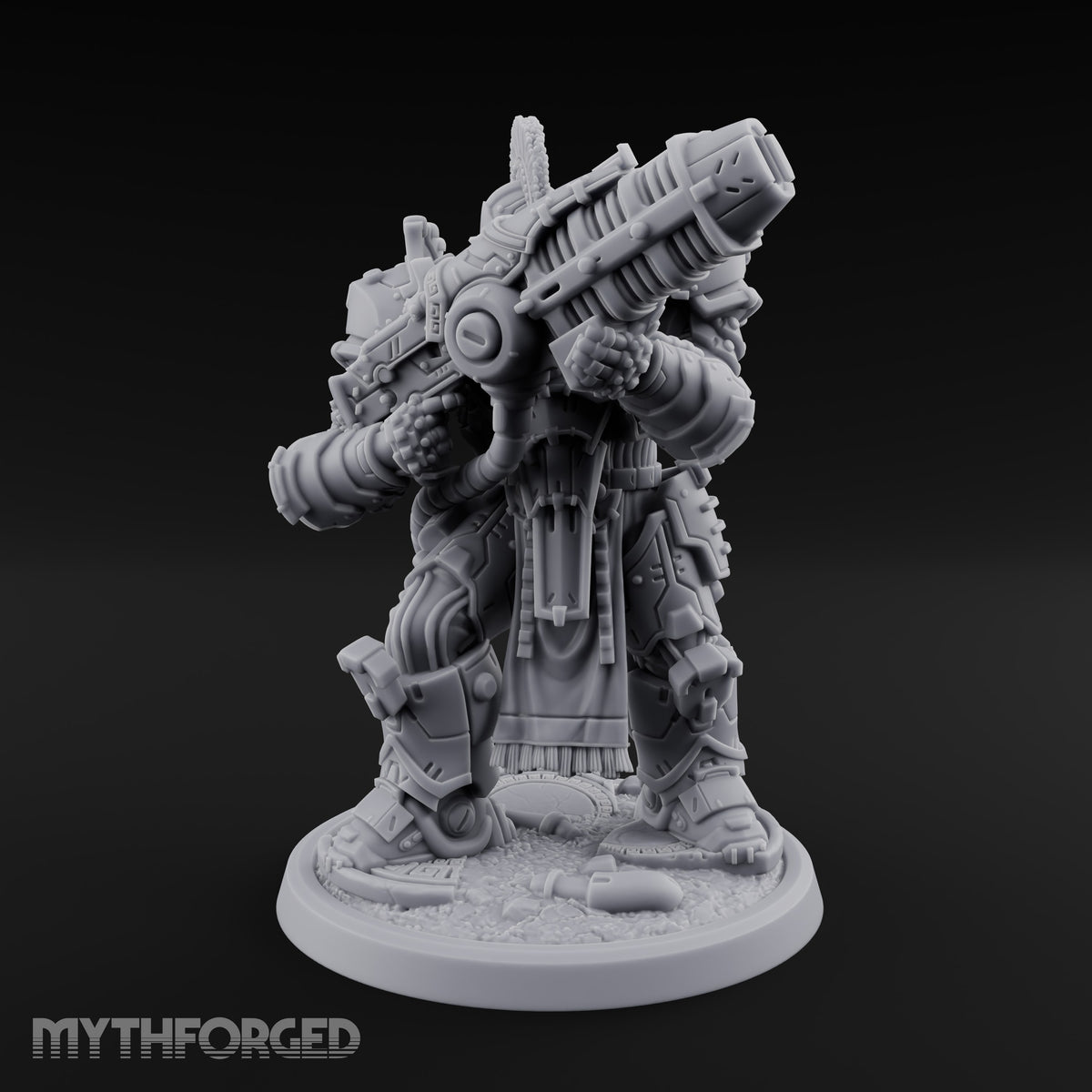Armed to Overwhelm Human Heavy Gunner I