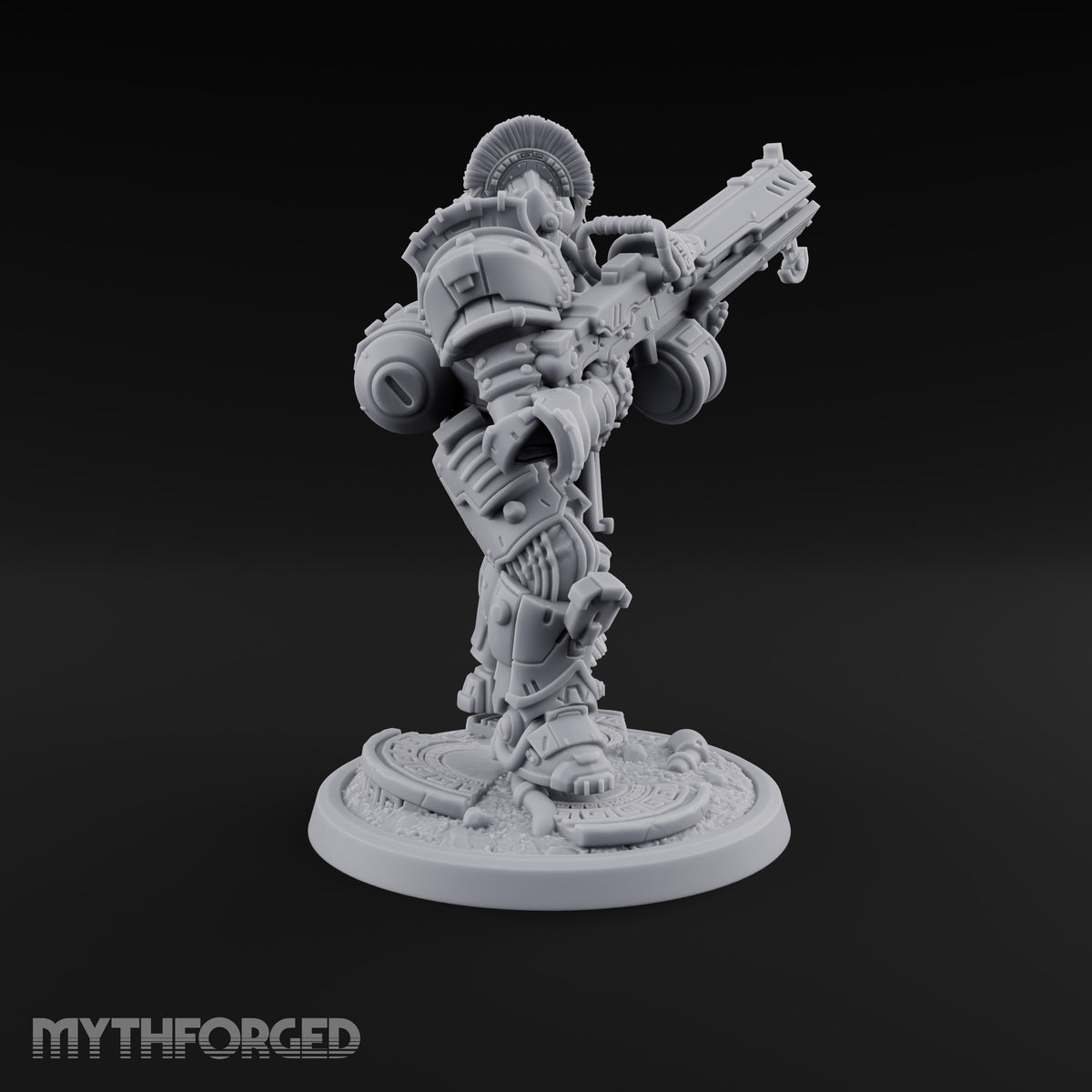 Armed to Overwhelm Human Heavy Gunner J
